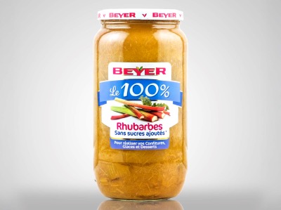 Rhubarbes 100% de fruits 1kg