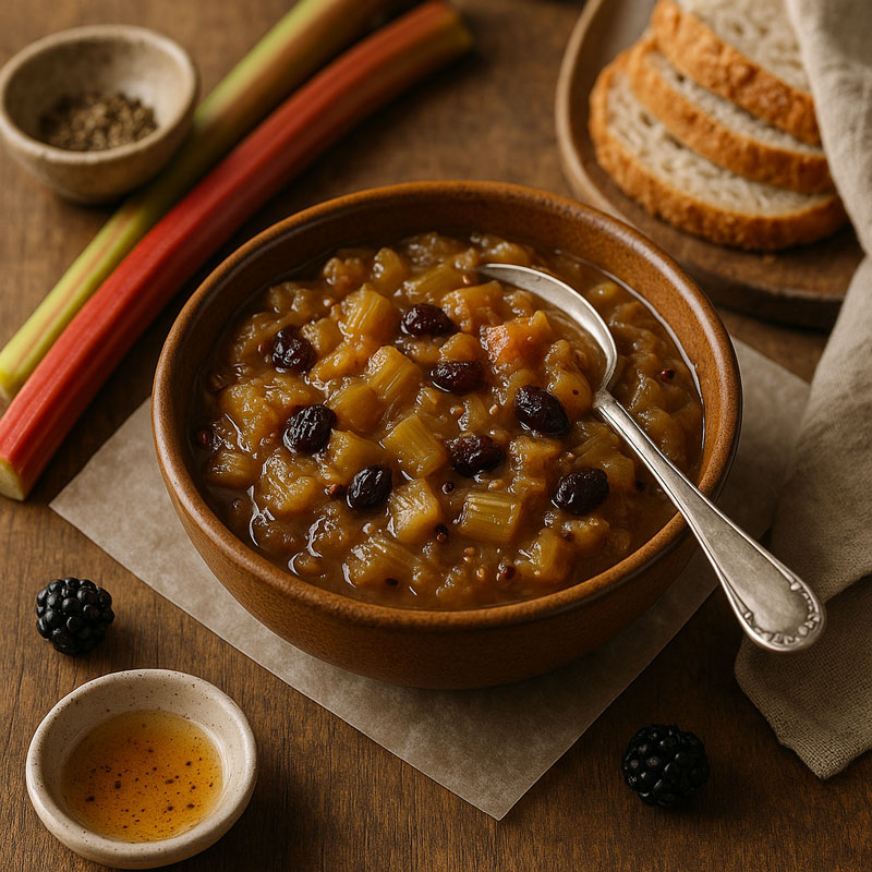 Chutney rhubarbe Beyer