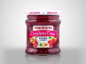 Confiture Extra 4 Fruits rouges 370g