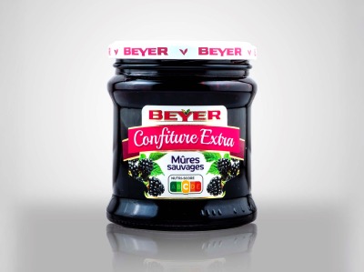 Confiture Extra Mûres sauvages 370g