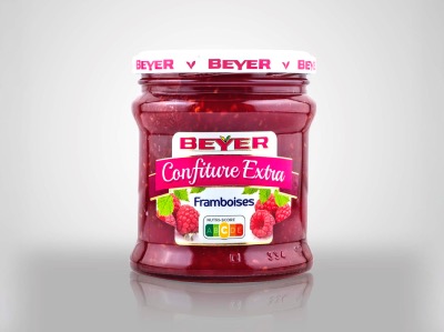 Confiture Extra Framboises 370g