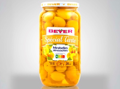 Mirabelles Dénoyautées préservées Spécial Tarte