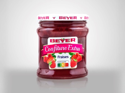 Confiture Extra Fraises 370g