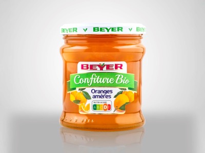 Confiture Extra Oranges Amères Bio 370g