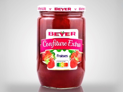 Confiture Extra de Fraises 740g