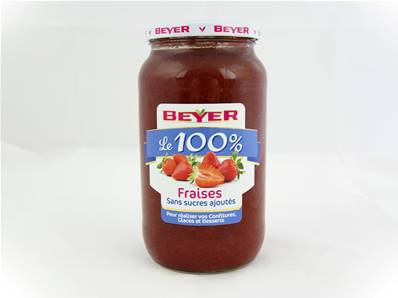 Fraises 100% de fruits 1kg