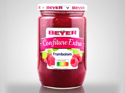 Confiture Extra Framboises 740g