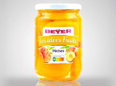 Pêches préservés 72cl