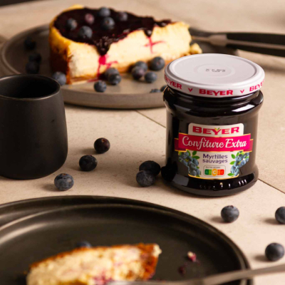 Confiture Extra Myrtilles Sauvages 370g