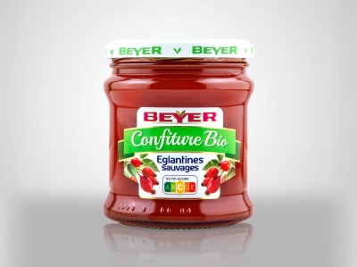 Confiture Extra Eglantines Sauvages Bio 370g