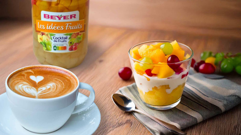 Le cocktail de fruits Beyer